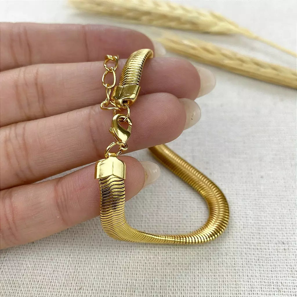 Snake Chain Bracelet - Gold